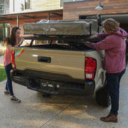 unclipping roof top tent quick release image