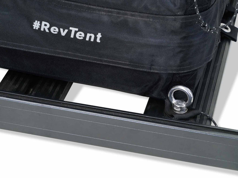 Installed Front Runner Rack Transport Mount Kit