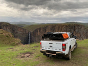 Front Runner Slimline II Roll Top Load Bed Rack Kit For Ford RANGER WILDTRAK 2014-Current Hero View