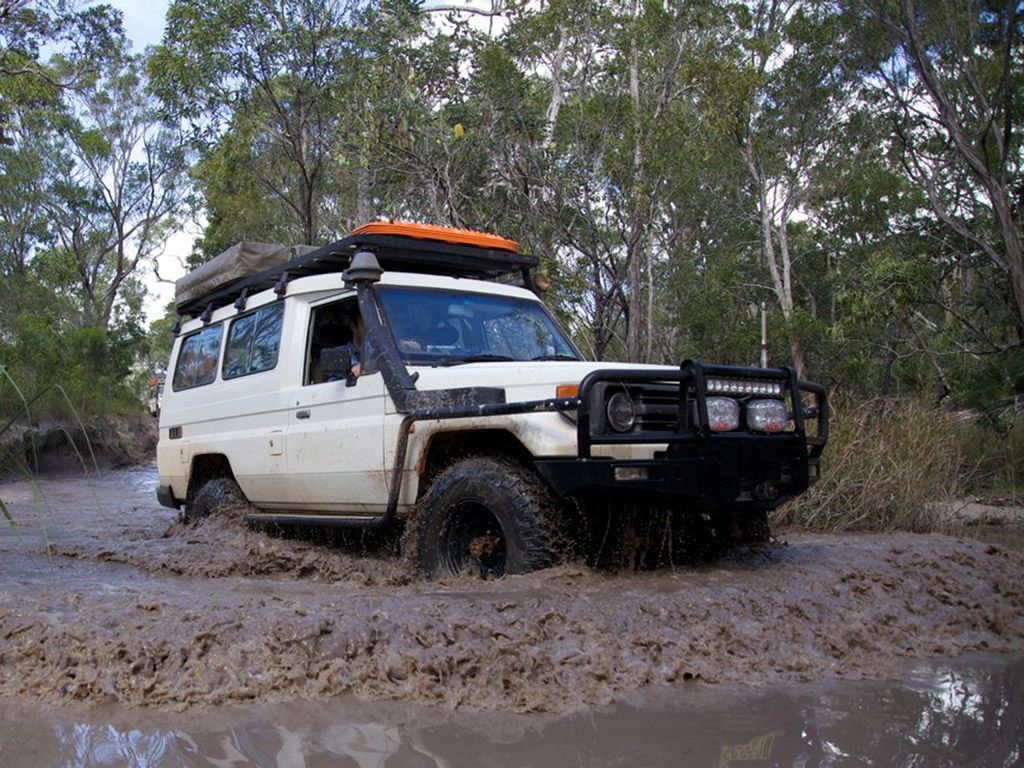 75 series cheap landcruiser roof rack