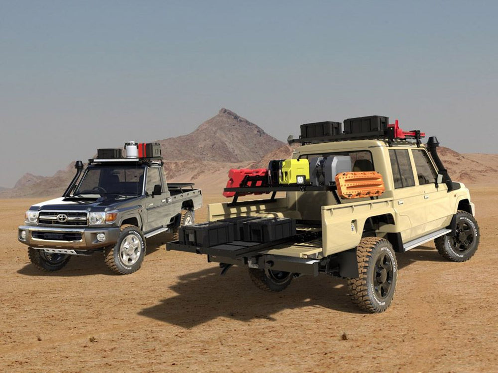 Front Runner Slimline II Roof Rack Kit For Toyota Land Cruiser DC Pickup