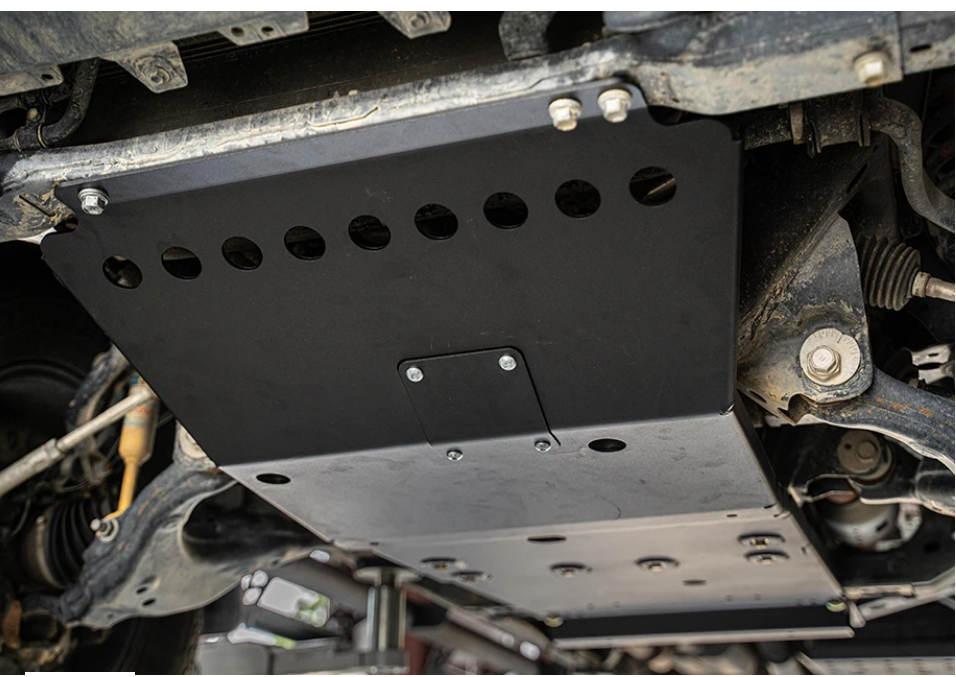 Cali Raised LED Front Skid Plates For Toyota Tacoma