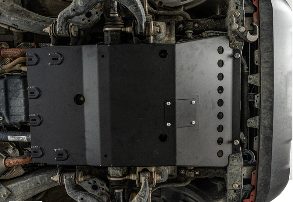 Cali Raised LED Front Skid Plates For Toyota Tacoma