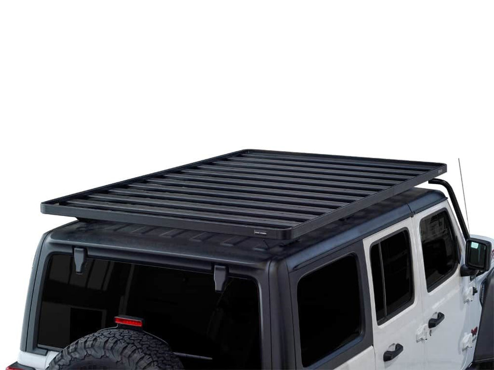 Front Runner Slimline II Extreme Roof Rack Kit For Jeep Wrangler JL 4 Door (2017-Current) Top View