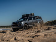Slimline II Roof Rack Kit on action by Front Runner for Isuzu D-Max 2020-21