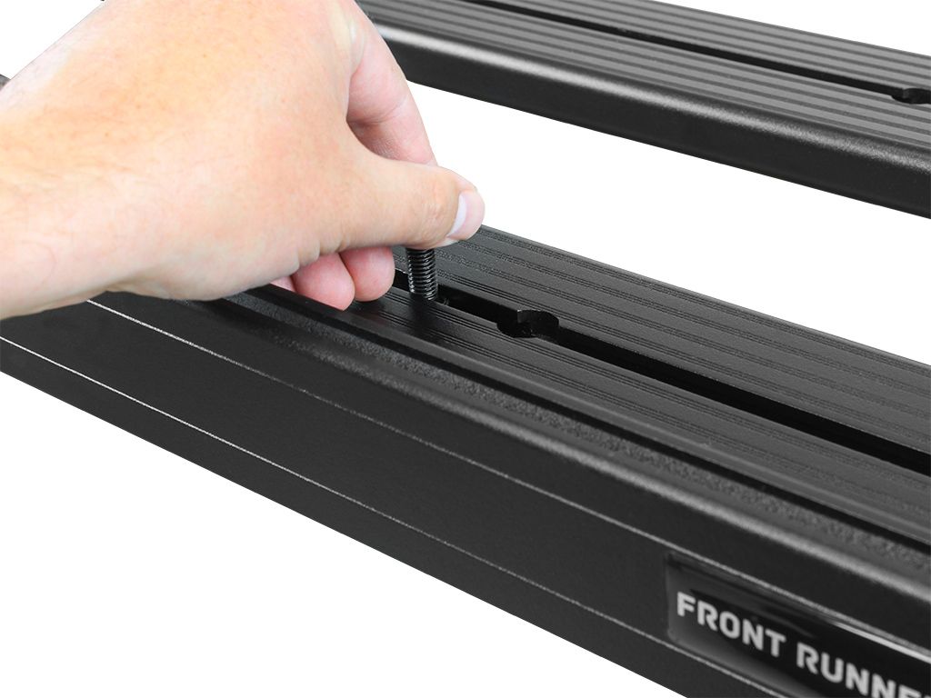 Mount your accessories and gear using the Slimline II Roof Rail Rack Kit by Front Runner