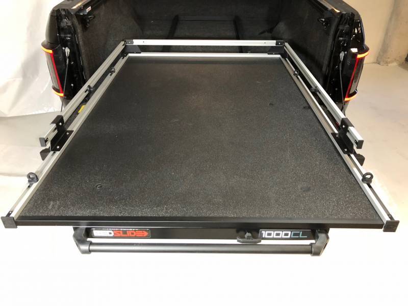 Silver Full View Bedslide 1000 Classic For 1st Gen Of Toyota Tacoma 5' Bed