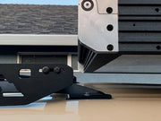 The Animas Camper Roof Rack for Toyota Tacoma 2005-2022 by Sherpa Equipment Co. Installation Drill Required