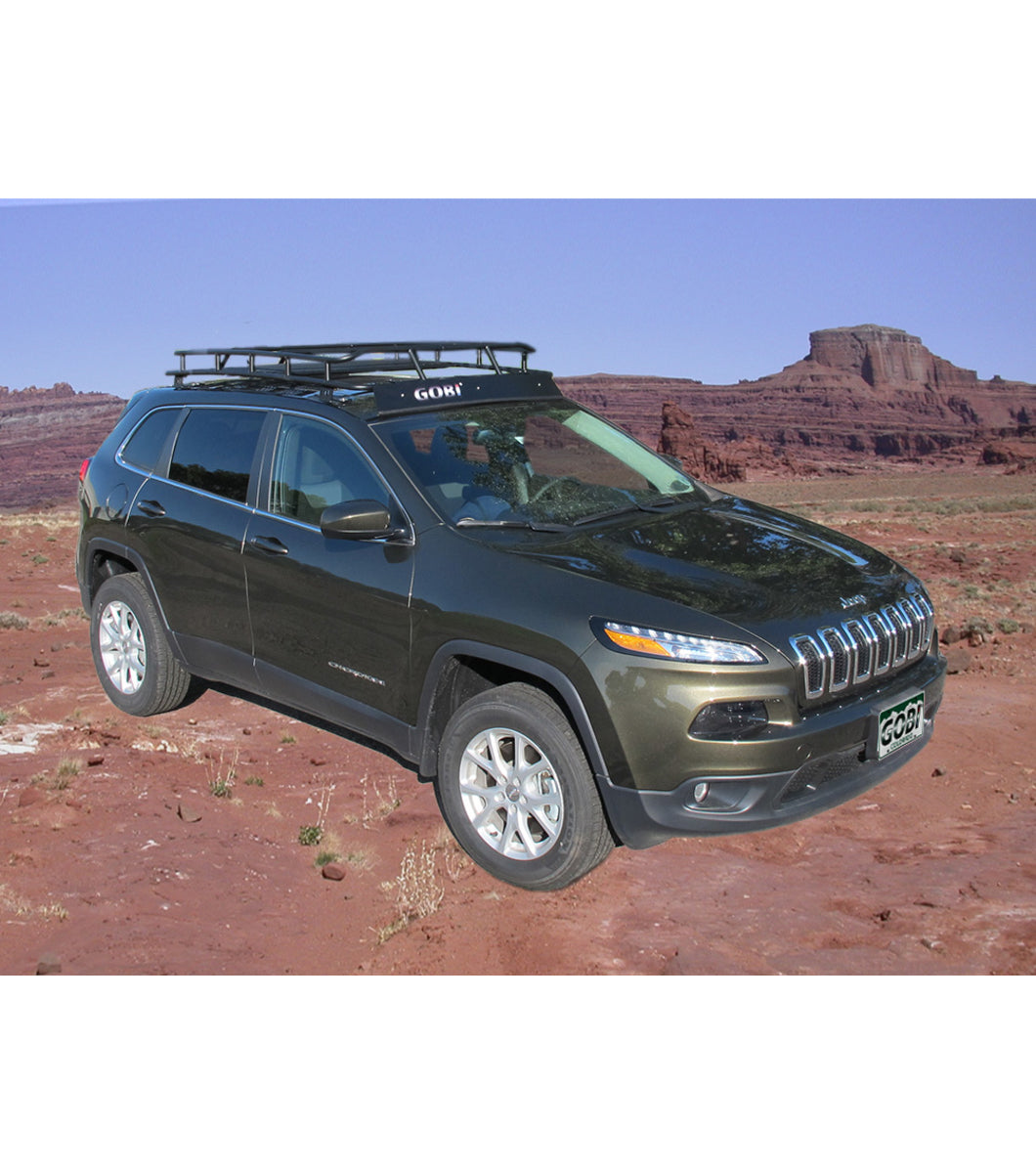 GOBI Ranger Rack for Jeep Cherokee KL w/ Multi-Light Setup & No Sunroof