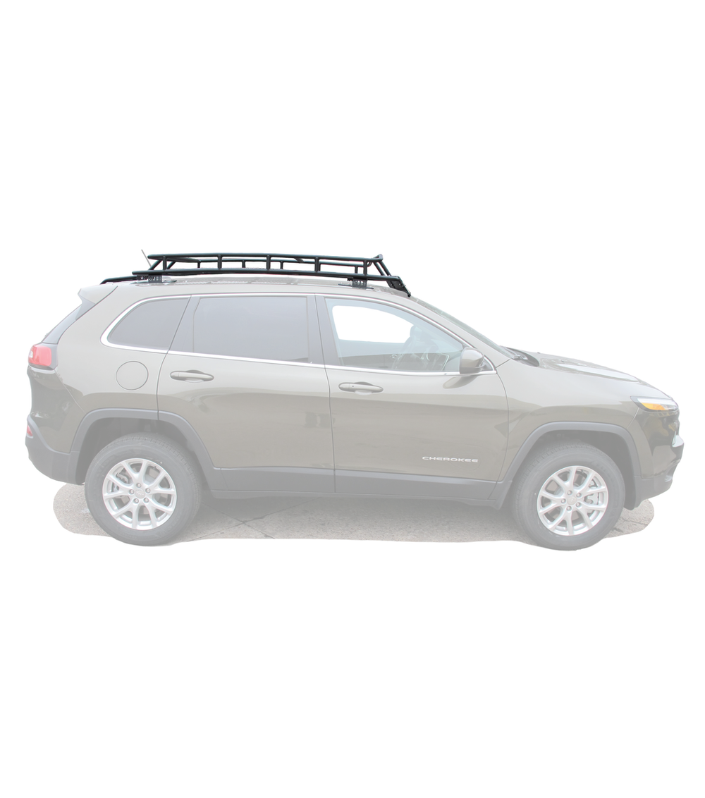 GOBI Ranger Rack for Jeep Cherokee KL w/ Multi-Light Setup & Sunroof