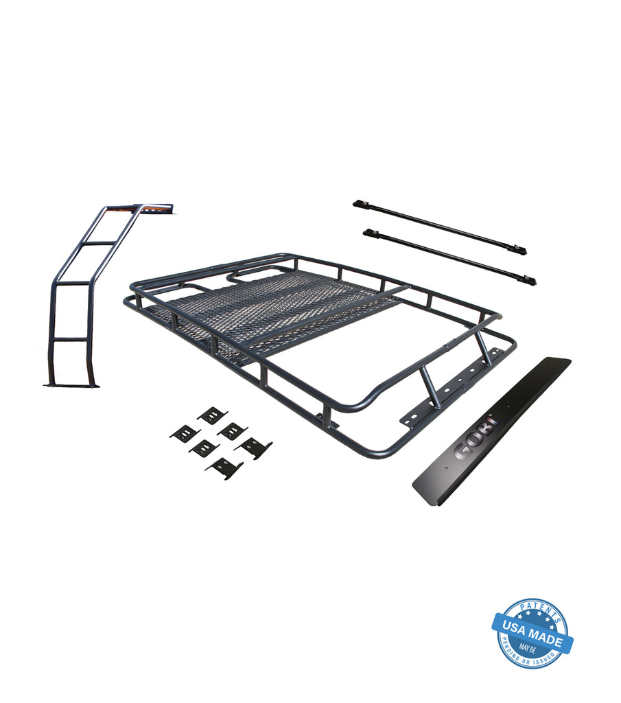 GOBI Ranger Rack for Jeep Cherokee KL w/ Multi-Light Setup & Sunroof ...