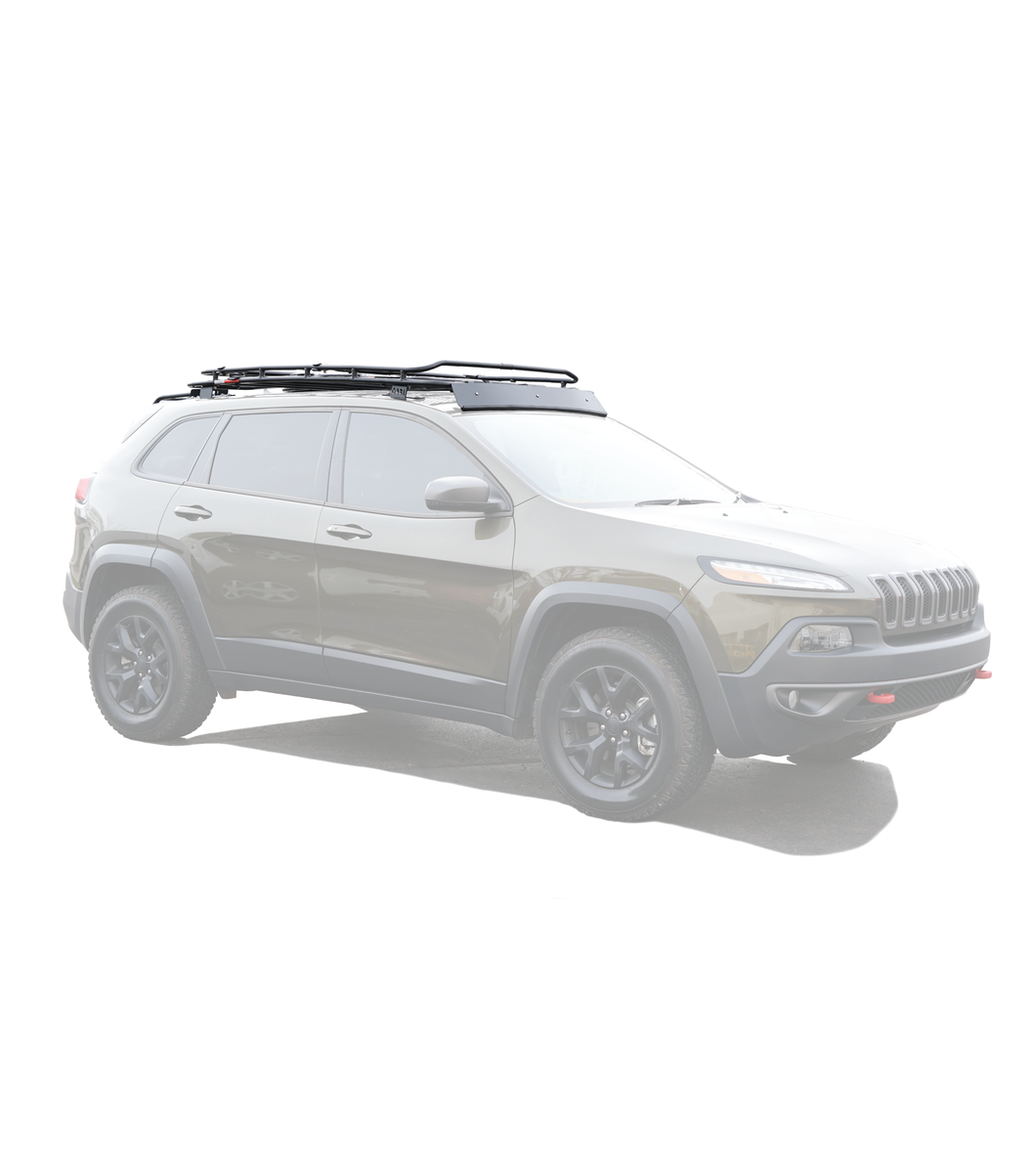 GOBI Stealth Rack Jeep Cherokee KL w 40 Lightbar Setup No Sunroof Off Road Tents