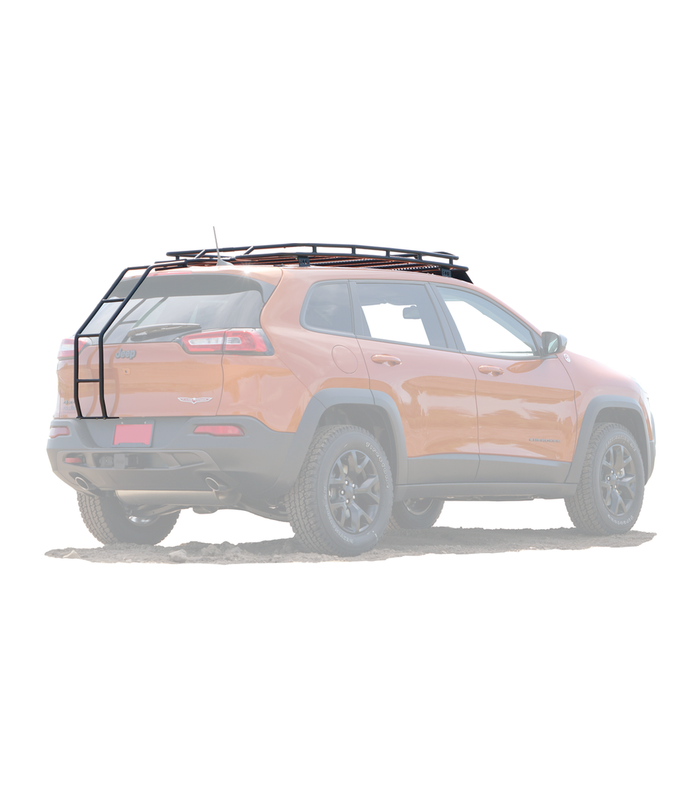GOBI Stealth Rack for Jeep Cherokee KL w/ Multi-Light Setup & No Sunroof