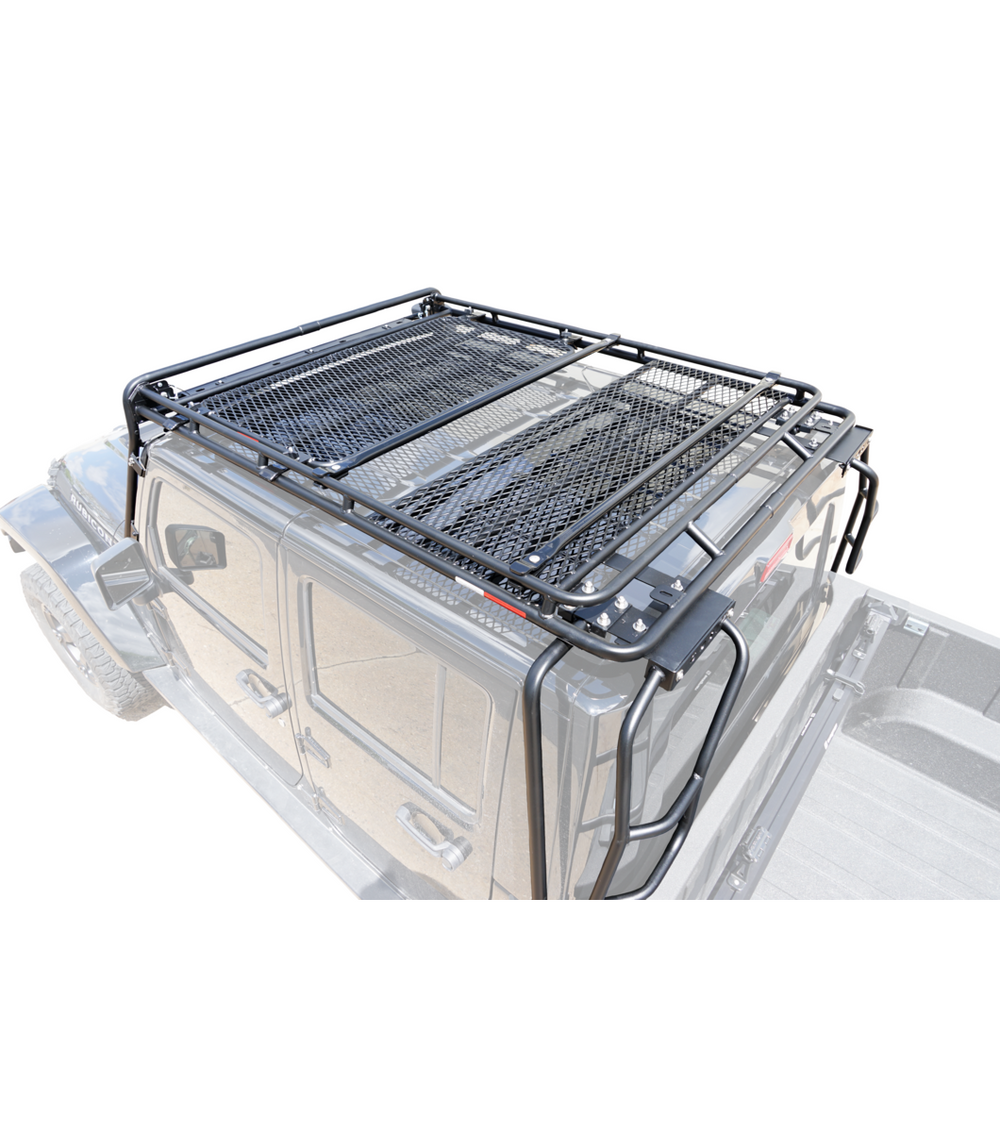 GOBI Stealth Roof Rack for Jeep AEV Brute w/ Lightbar Setup