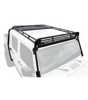 GOBI Stealth Roof Rack for Jeep AEV Brute w/ Multi-Light Setup