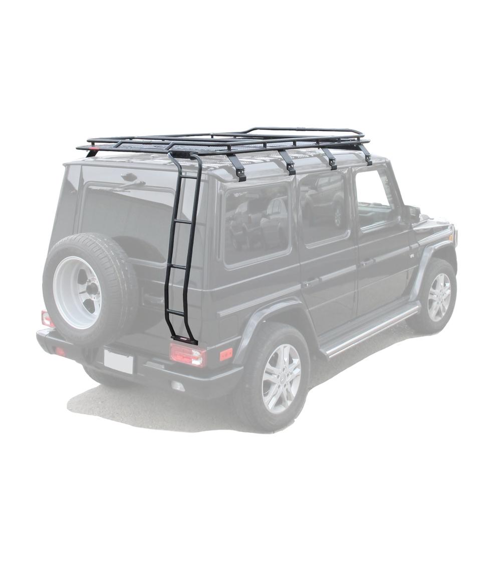 GOBI Stealth Roof Rack for Mercedes G-Wagon w/ Lightbar Setup