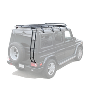 GOBI Stealth Roof Rack for Mercedes G-Wagon w/ Lightbar Setup
