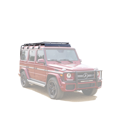 GOBI Stealth Roof Rack for Mercedes G-Wagon w/ Multi-Light Setup