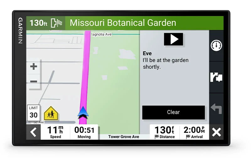 Garmin DriveSmart GPS Receive Smart Notifications