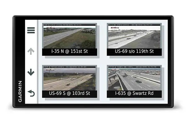 Garmin Drive Smart GPS Traffic Cams Feature