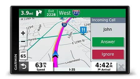 Garmin GPS  with Amazon Alexa Hands Free Calling 
