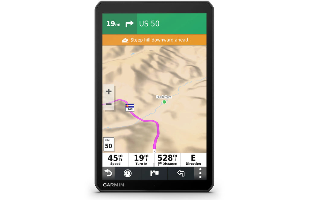 RV 890 GPS - Road Awareness