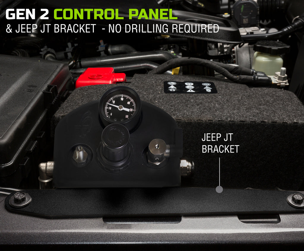 Gen 2 Control Panel and Jeep. No Drilling Required