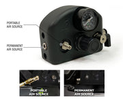 Overland Vehicle System Portable and Permanent Air Source