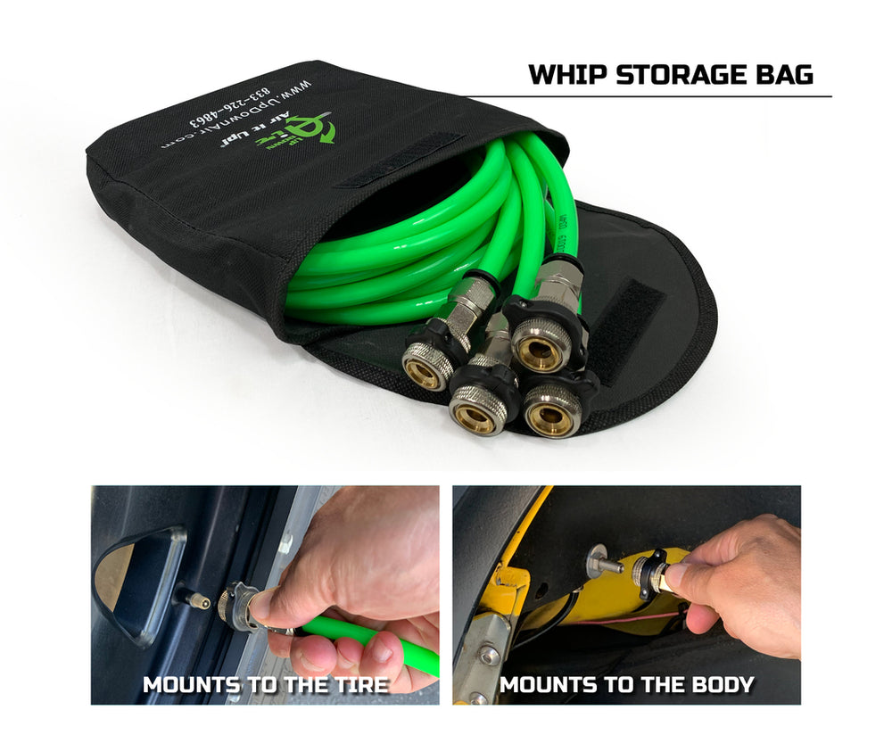 Overland Vehicle System Whip Storage Bag