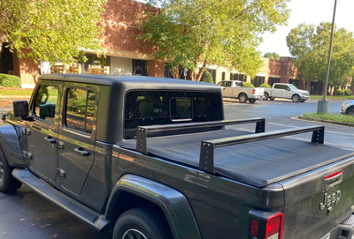 BillieBars For Retractable Covers With T-Slots - Jeep Gladiator - 2019-Present