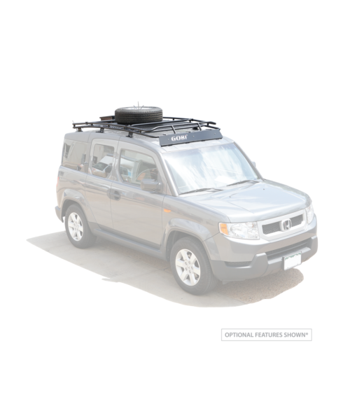 Gobi Stealth Rack W O Sunroof and W Multi Light Set Up for Honda