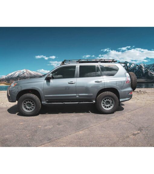 Side Profile for Gobi Stealth Rack Lexus GX460 with Sunroof Access