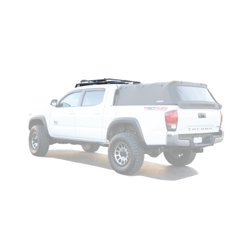 Gobi Stealth Rack Toyota Tacoma Lightbar LED setup without Sunroof