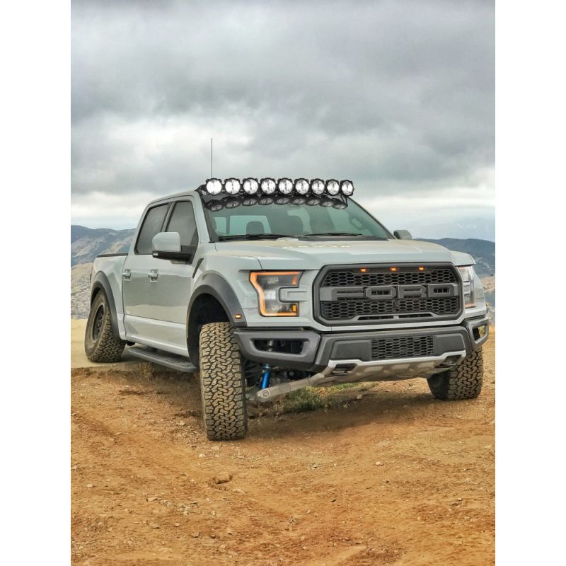 KC Hilites Gravity Pro6 LED 57 inches mounted on Ford Pickup Truck 