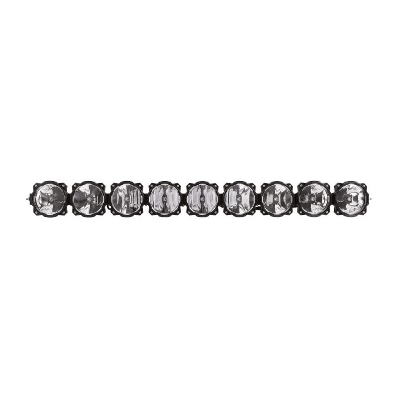 KC Hilites Gravity Pro6 LED Light Bar 9-Light Curved Orientation 57"