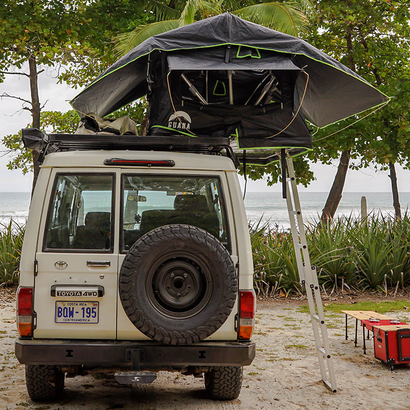 costa rica 4x4 rooftop tent Guana Equipment Kamuk 48" 2 Person Roof Top Tent