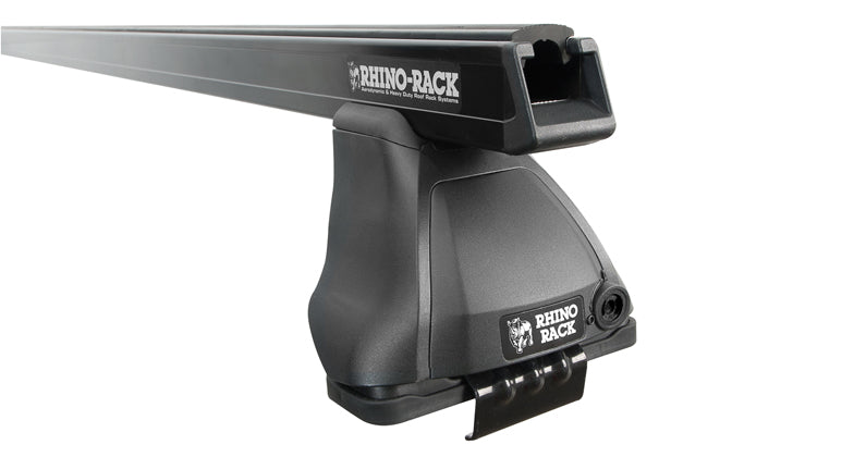 Rhino-Rack Heavy Duty 2500 Black or Silver 1 Bar Roof Rack