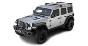 Heavy Duty RCL Black 2 Bar Rhino-Rack Backbone Roof Rack for the JEEP WRANGLER JL 2019