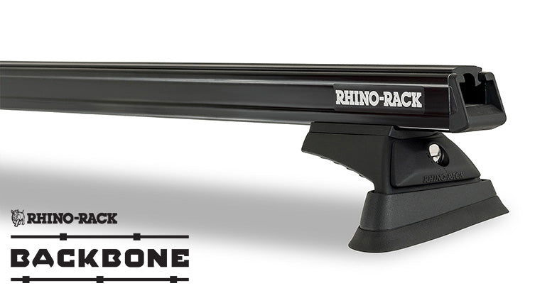 Heavy Duty RCL Black 2 Bar Rhino-Rack Backbone Roof Rack