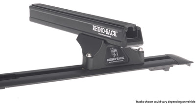 Rhino-Rack Heavy Duty RLTP Trackmount 2 Bar Roof Rack Nissan Frontier 05-21