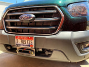 2020-Present Ford Transit Hiddent Winch Mount by Aluminess