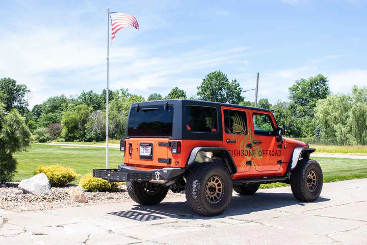 Mounted Hitch Cargo Basket