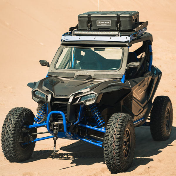 Prinsu Roof Rack with LED Light Bar Mount for Honda Talon 2-Seat 2019-2021