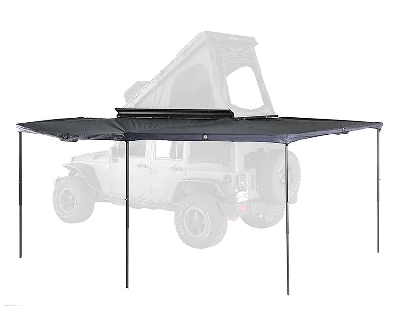 iKamper ExoShell Awning Deployed With Legs