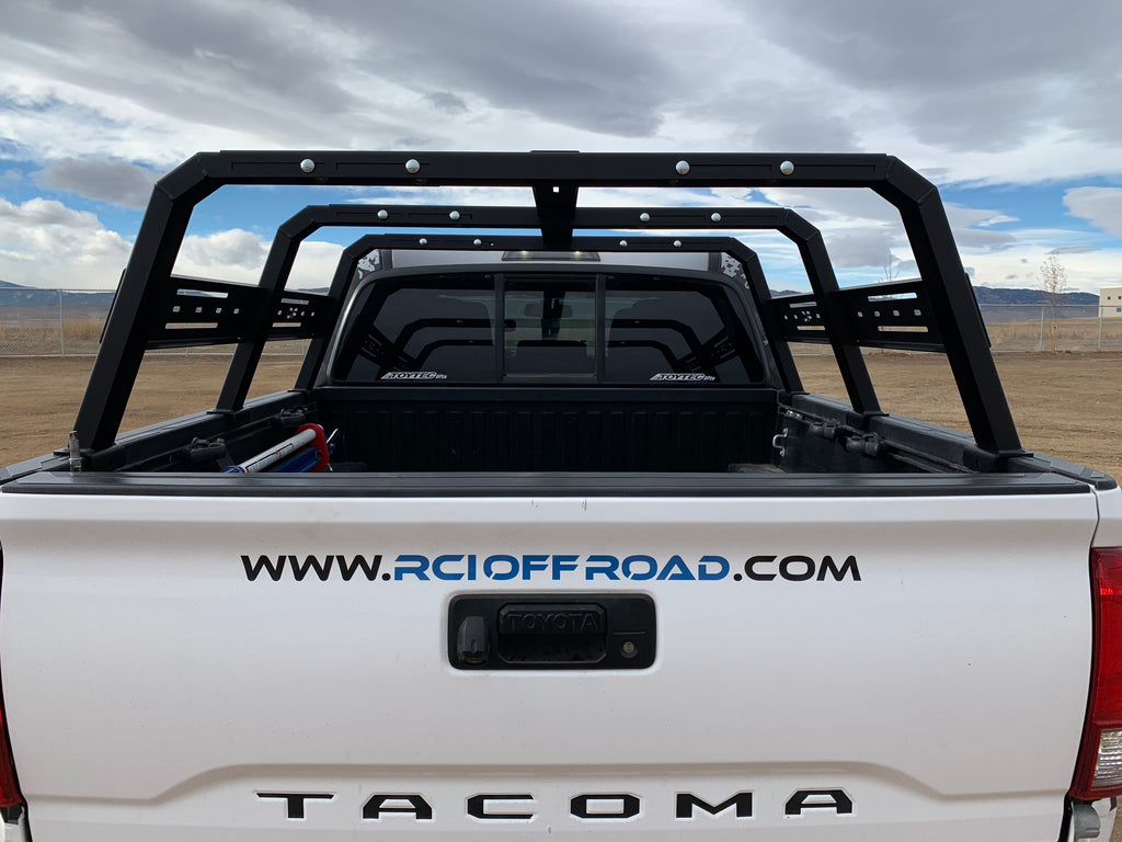 RCI 18" Adjustable Bed Rack For Toyota Tacoma 1995-2020