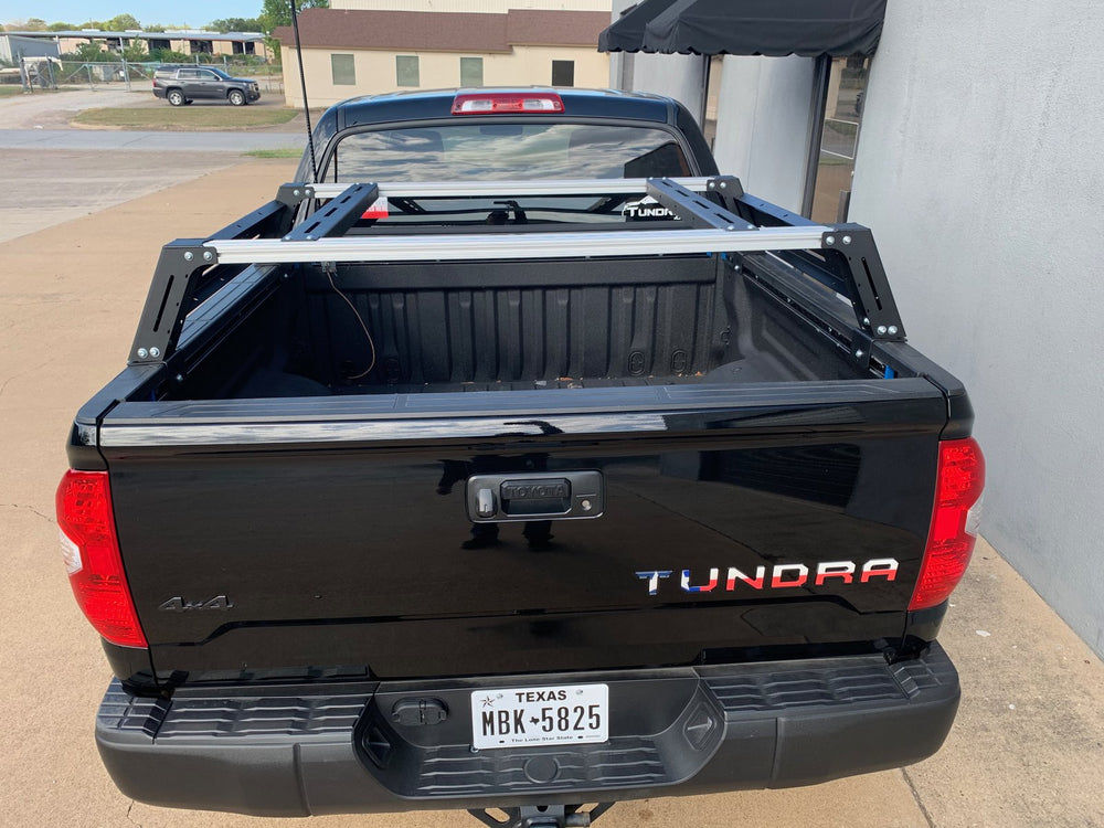 Cali Raised LED Overland Bed Rack For Toyota Tundra 2014-2020