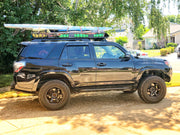 Cali Raised LED Rock Sliders 20 Degree Bolt On For Toyota 4Runner 2014-2020