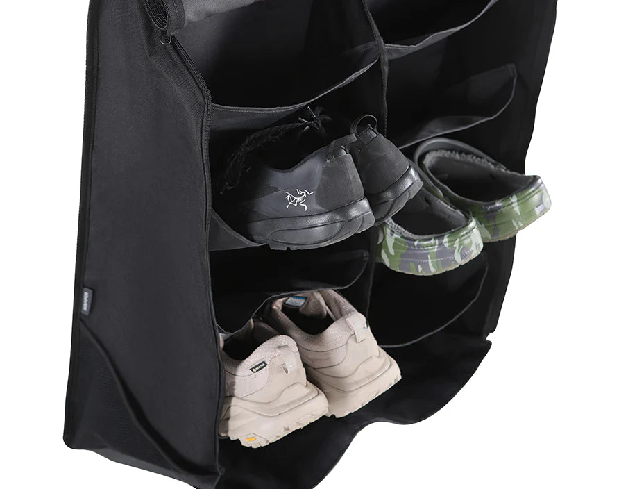 Shoes Inside The iKamper Shoes Rack