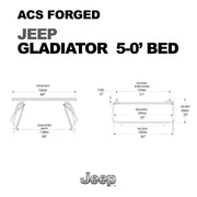 Leitner Designs FORGED Active Cargo System For 2020 Jeep GLADIATOR  