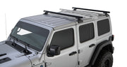 Rhino-Rack Heavy Duty RCL 2 Bar Backbone Roof Rack Jeep Wrangler JL 18-24